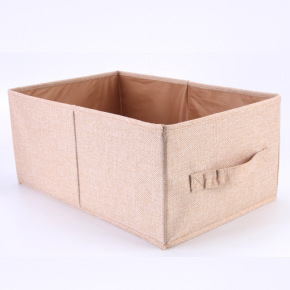 Open folding storage box large capacity glove box toy storage box home fabric clothes sorting box