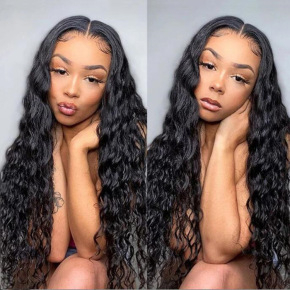 Europe and the United States natural hair hair in the wave braid process African small curly wig long curly hair high temperature silk full head cover