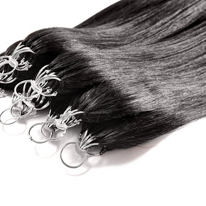 The second generation of feather hair extensions new double line miniature traceless wig bundle lady natural long straight real people found wholesale goods