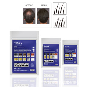 BUNEE Plant Bag Dense Hair Fiber 25g Disposable wig Beauty Hair powder Perspective hair replacement thick hair filling