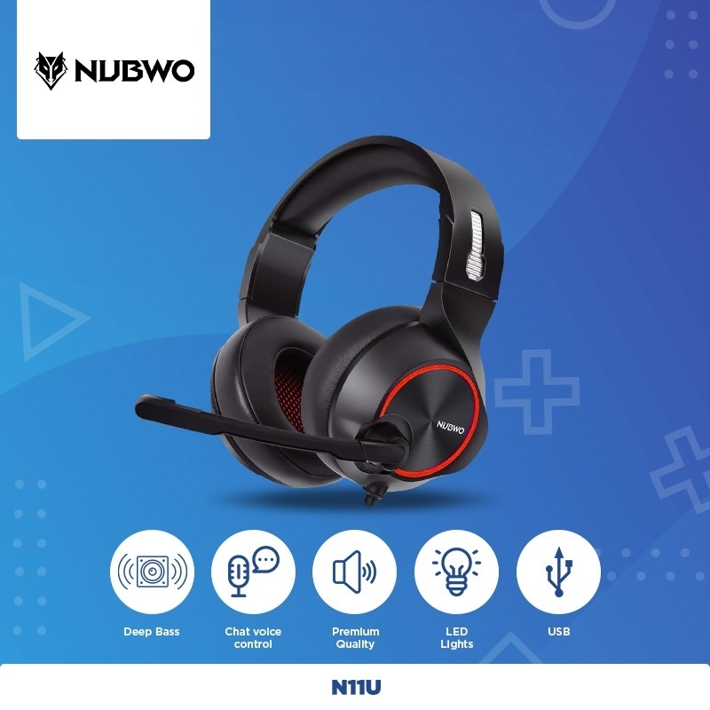 Xiberia Nubwo N11U Bass Casque PC Gaming Headset
